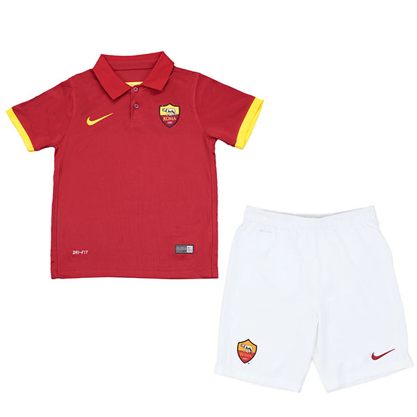 AS Roma home kids kit children retro jersey 2014-2015
